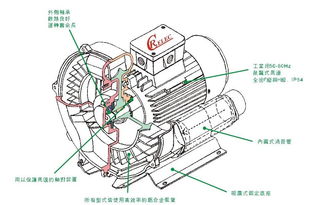 华昶单相高压鼓风机漩涡式气泵HD 429 1.5KW工业供应